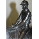 Bronze "Cheval de course" signé BONHEUR