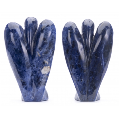 Paire d\'anges en lapis lazuli
