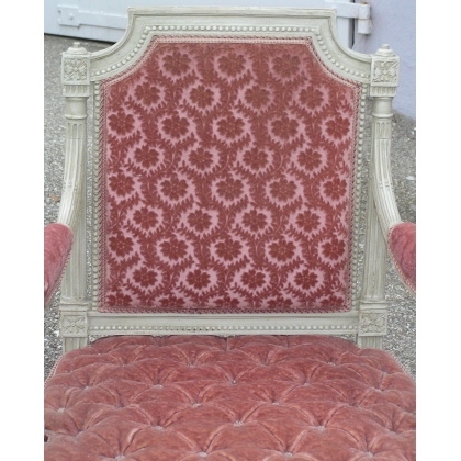 Pair of Louis XVI armchairs. From  Moinat SA  - Antiques and interior design