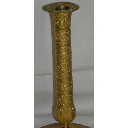 Pair of Empire-style candlesticks. From  Moinat SA  - Antiques and home décor
