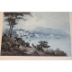 Gravure "Vue de Vevey" par JENNY