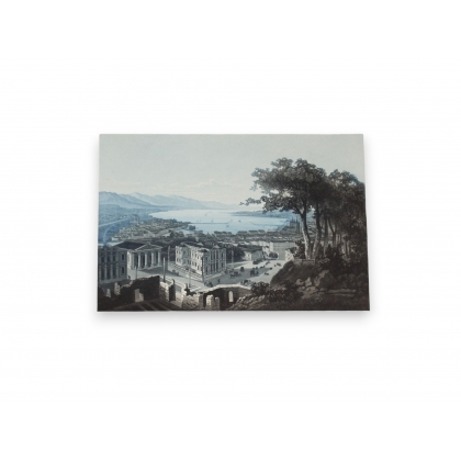 Engraving entitled ‘View of Geneva’ by JENNY