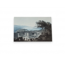 Gravure "Vue de Genève" par JENNY