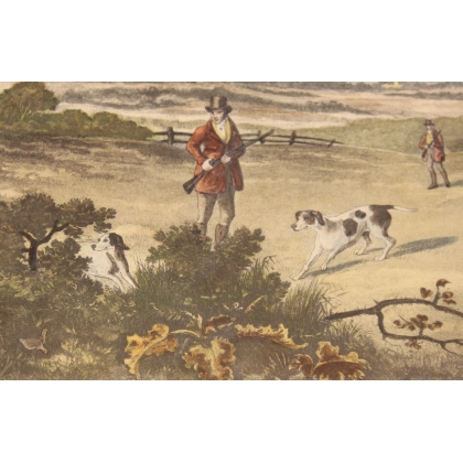 Gravure "Shooting plate II" par D. WOLSTENHOLME