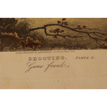 Gravure "Shooting plate II" par D. WOLSTENHOLME