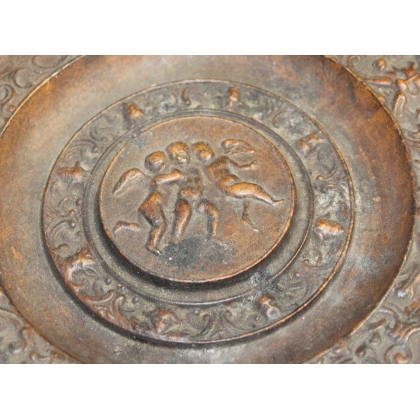 Disque en résine moulée \"Anges\"