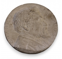 Médaille en plâtre "Charles FULPIUS"