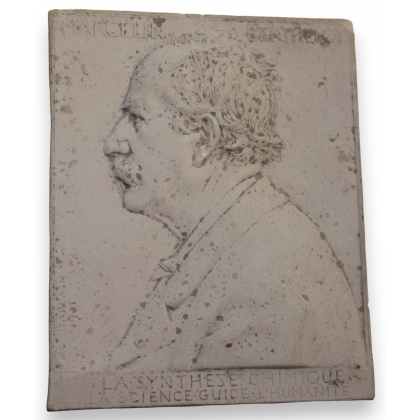 Plâtre rectangulaire \"Marcelin BERTHELOT\"