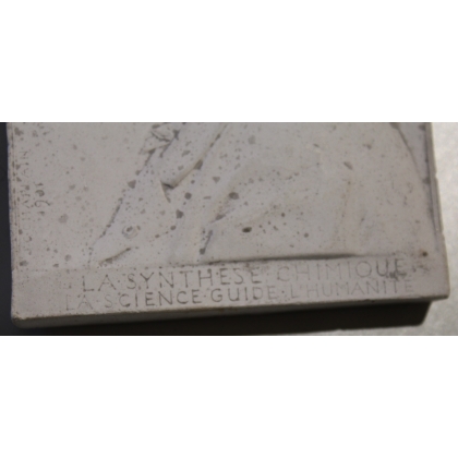 Plâtre rectangulaire \"Marcelin BERTHELOT\"