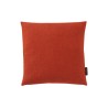 Puro cushion in coral-coloured alpaca wool