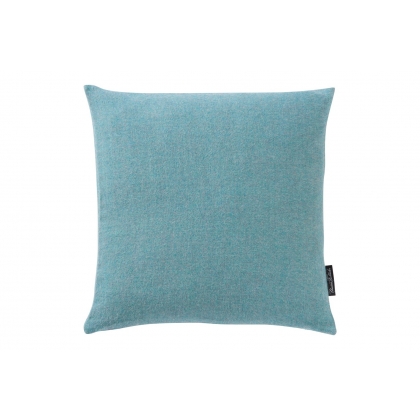 Coussin Puro en laine d\'Alpaga coloris Bleu Fjord