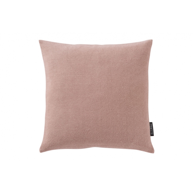 Coussin Puro en laine d'Alpaga coloris Vieux rose