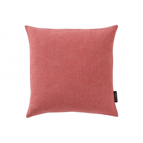 Puro cushion in flamingo pink alpaca wool