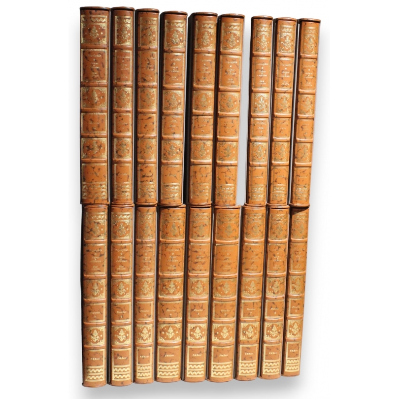 Recueil de planches sur les sciences, 18 volumes