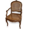 Louis XV cane armchair. From  Moinat SA  - Antiques and interior design