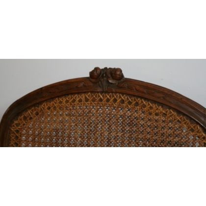 Louis XV cane armchair. From  Moinat SA  - Antiques and interior design