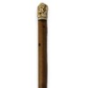 Canne avec pommeau "Netsuke", fût en jonc