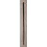 Canne simple en bois noirci