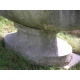 Oval fountain, Jura stone.