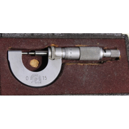 PRÄSIZION FALKE Micrometer 0–15