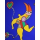 Poster "Jean in my Heart" signé Niki DE ST. PHALLE