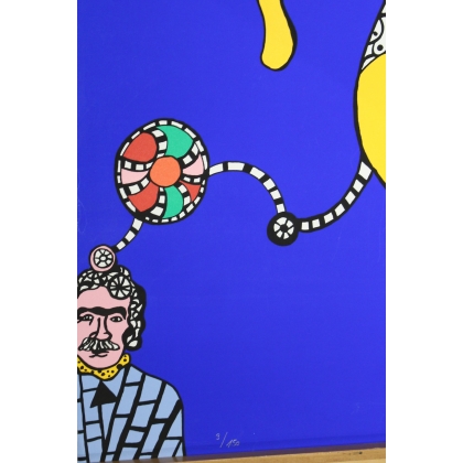 Poster "Jean in my Heart" signé Niki DE ST. PHALLE 