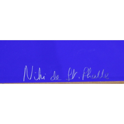 Poster "Jean in my Heart" signé Niki DE ST. PHALLE 