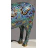 Mouflon en bronze cloisonné