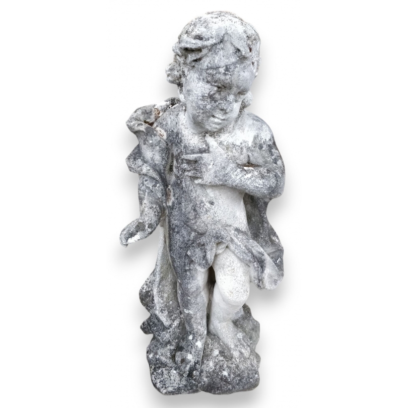 Cherub carved from Vicenza stone