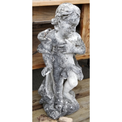 Cherub carved from Vicenza stone