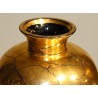 Gilded Saint-Prex glass baluster vase