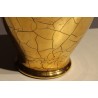 Gilded Saint-Prex glass baluster vase