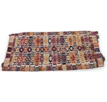 Tapis Kilim décor petits hexagones multicolor