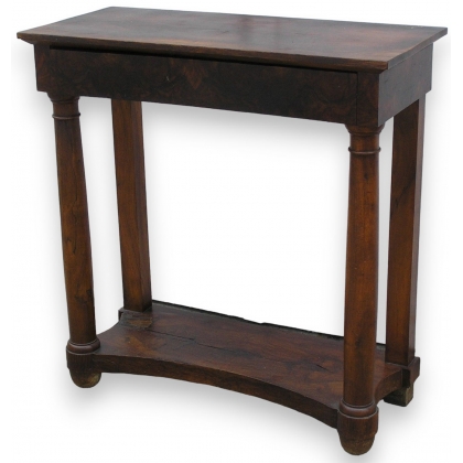 Empire-style console table with columns. at  Moinat SA  - Antiques and home décor