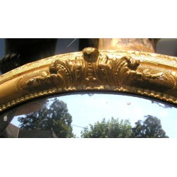 Espejo de estilo Regencia con acabado de mercurio. En Moinat SA - Antigüedades y decoración