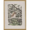 Lithographie "Chouette" signée C. STERN