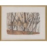 Lithographie "Chamoix" signée C. STERN