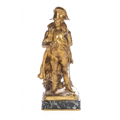 Bronze doré Napoléon signé G. FLAMAND