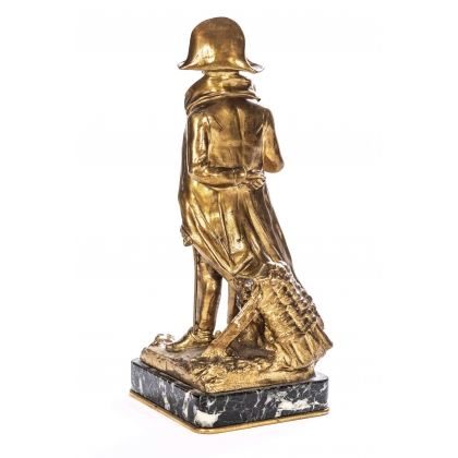 Bronze doré Napoléon signé G. FLAMAND