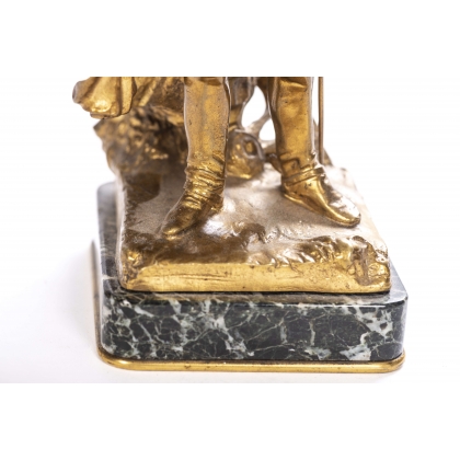 Bronze doré Napoléon signé G. FLAMAND