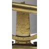 Telescopic alidade by Develey the Younger in Lausanne