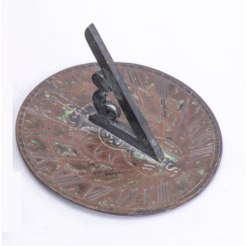 English copper sundial