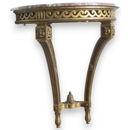 Louis XVI half-moon console table. at  Moinat SA  - Antiques and home décor