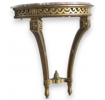 Console Louis XVI demi-lune.