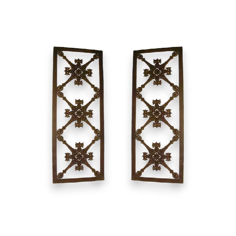 Pair of andirons.