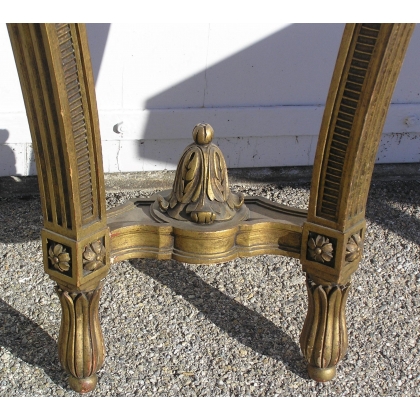 Louis XVI half-moon console table. at  Moinat SA  - Antiques and home décor