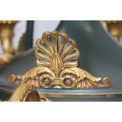 Lustre de style Empire à 8 feux
