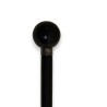 Cue with a '8' billiards ball pommel