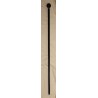 Cue with a '8' billiards ball pommel