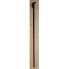 Walking stick with a bronze woodpecker-head knob